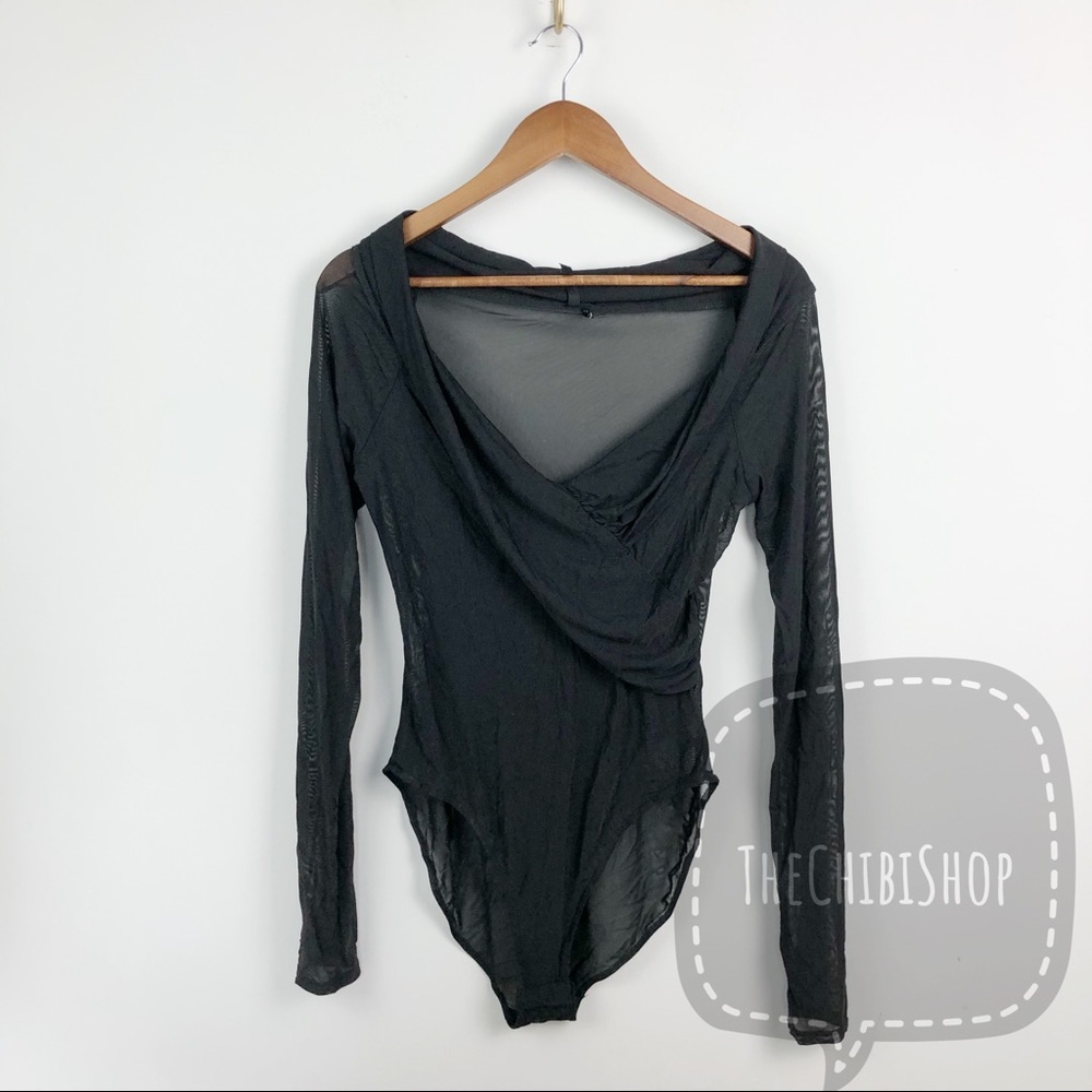 Urban Outfitters out from under mesh bodysuit